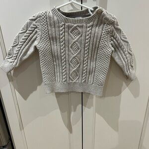 Baby gap Cable Knit Sweater - Cream 18-24m
